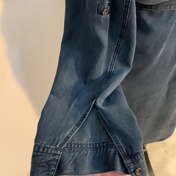 ✨Jean dress w/belt - Size L - Picture 6 of 7